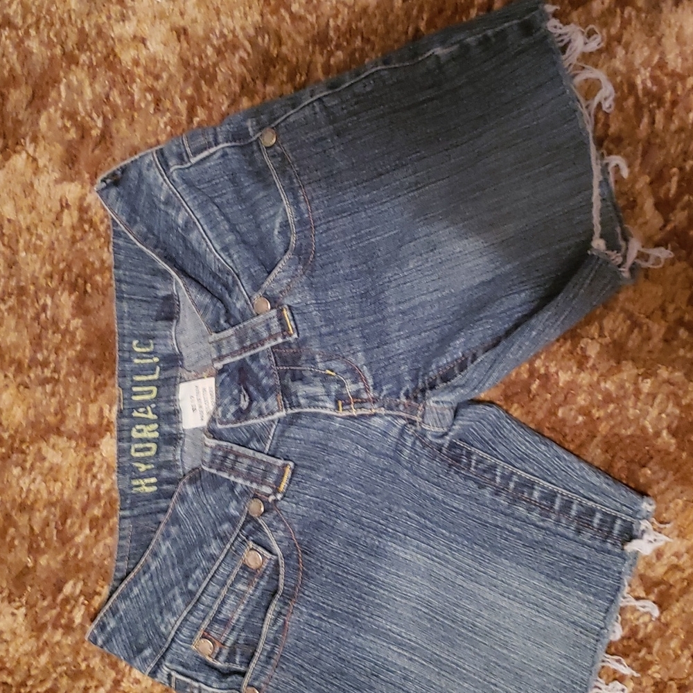 Hydraulic jean cut off shorts size 1/2